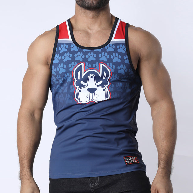 Cellblock 13 Muzzle Up Tank Top Blue