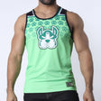 Cellblock 13 Muzzle Up Tank Top Green