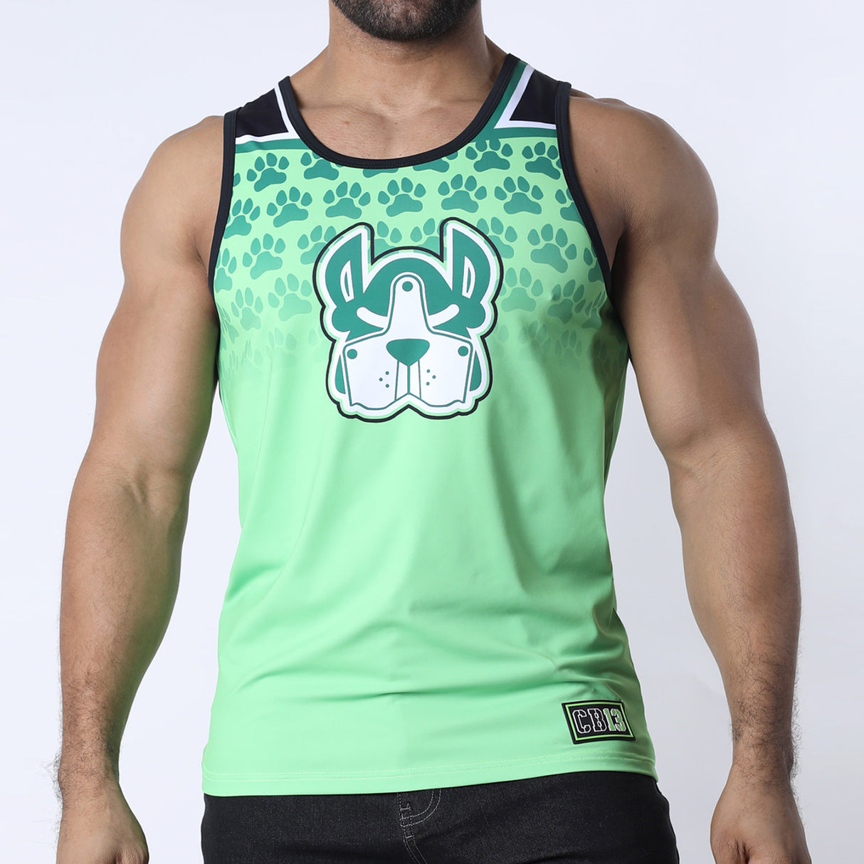 Cellblock 13 Muzzle Up Tank Top Green