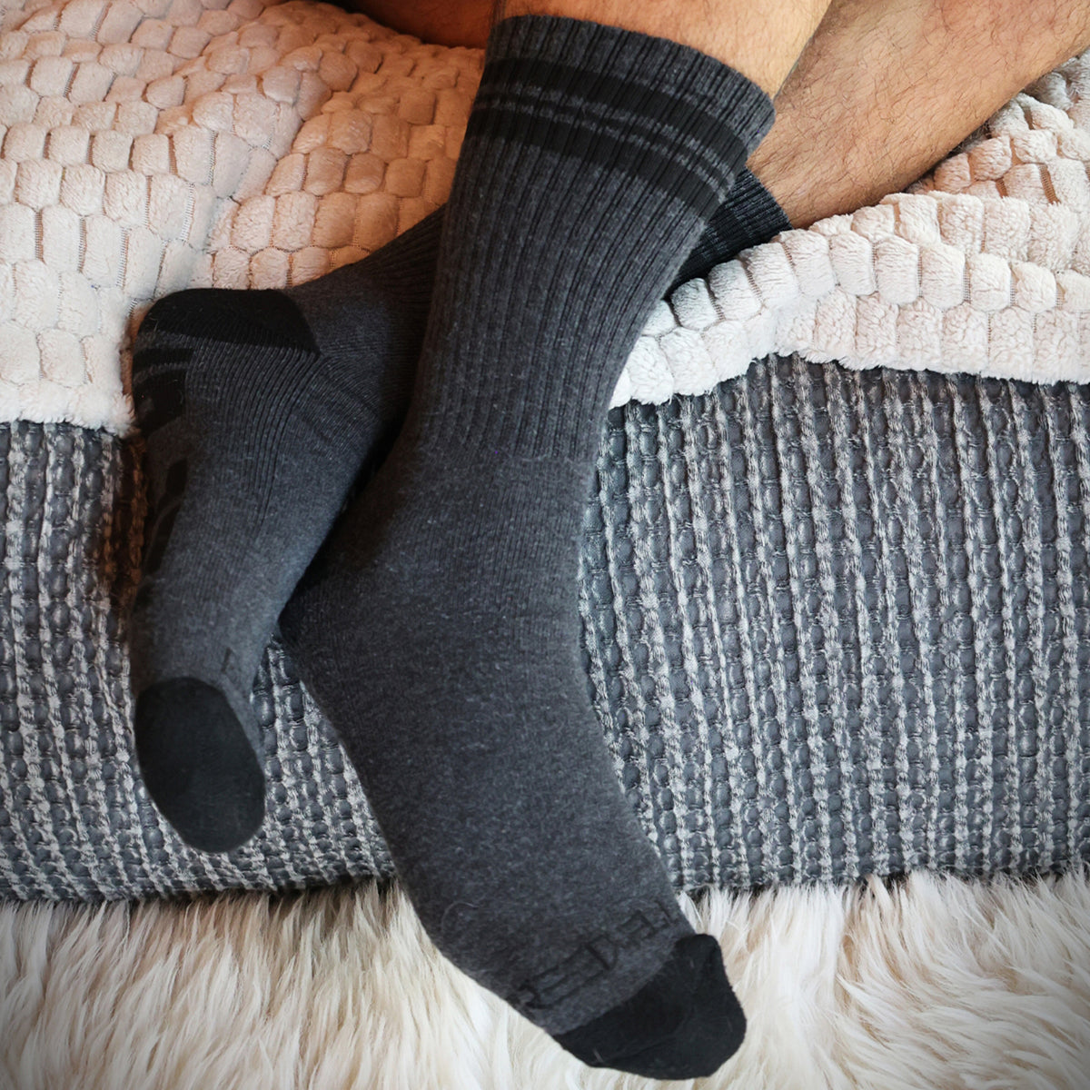 Breedwell Bare Essentials Socks Charcoal
