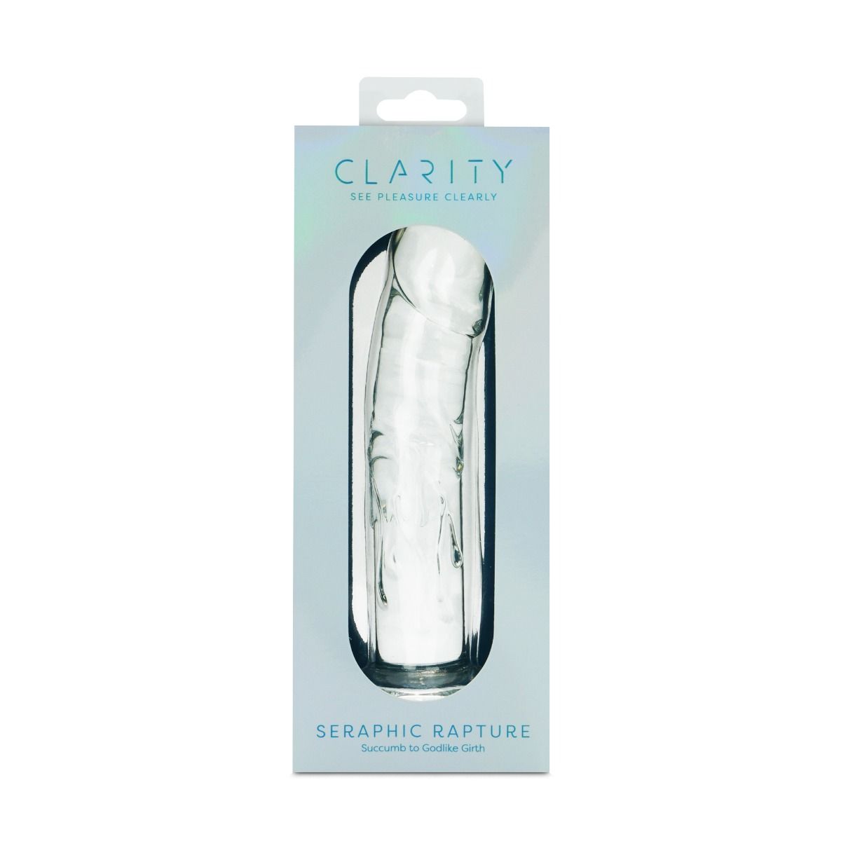Clarity Seraphic Rapture Glass Dildo 7 Inch