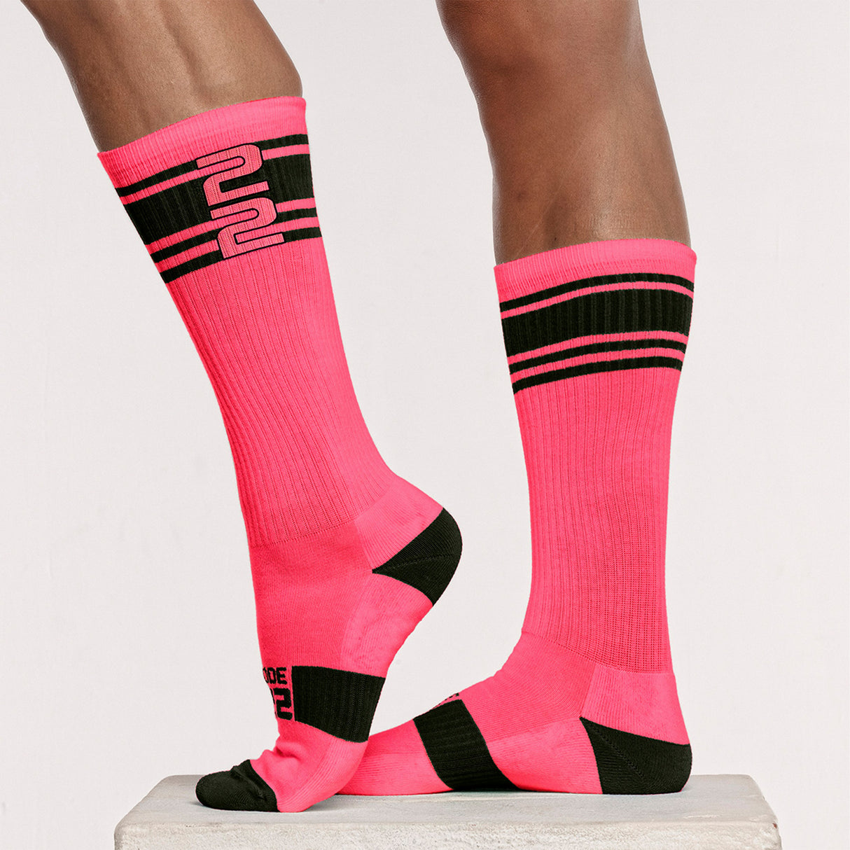 Code 22 Active Socks Pink