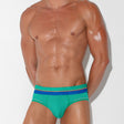 Code 22 Bright Mesh Brief Green