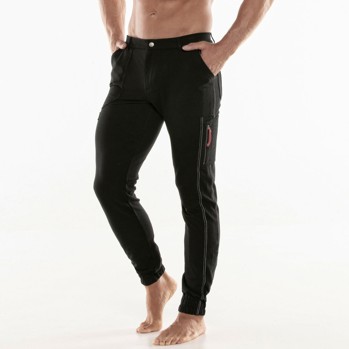 Code 22 Cargo Stretch Pant Black