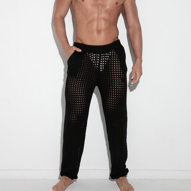 Code 22 Diamond Knit Pant Black