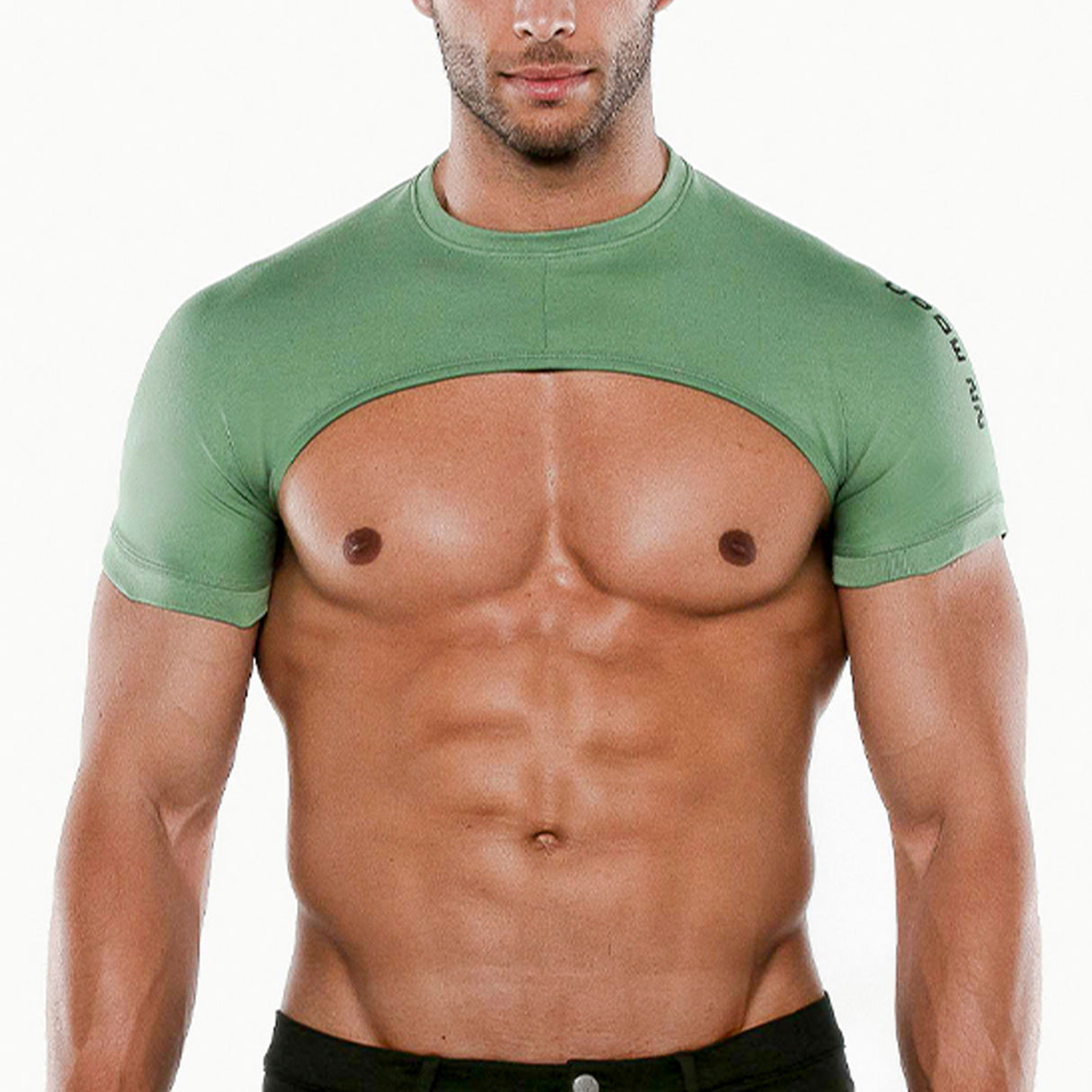 Code 22 Micro Sleeve Top Green