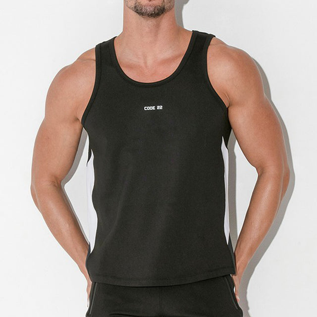 Code 22 Rush Tank Top Black
