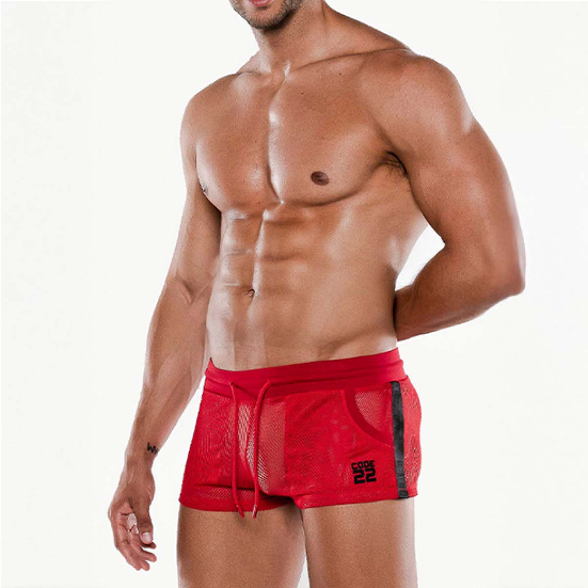 Code 22 See Me Mini Short Red
