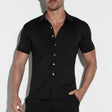 Code 22 Sleek Slim Shirt Black