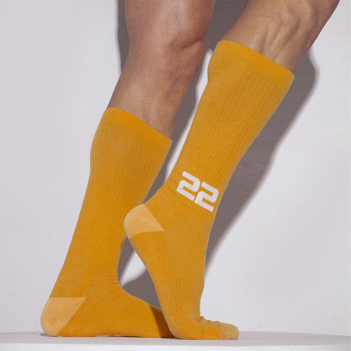 Code 22 Vintage Socks Yellow