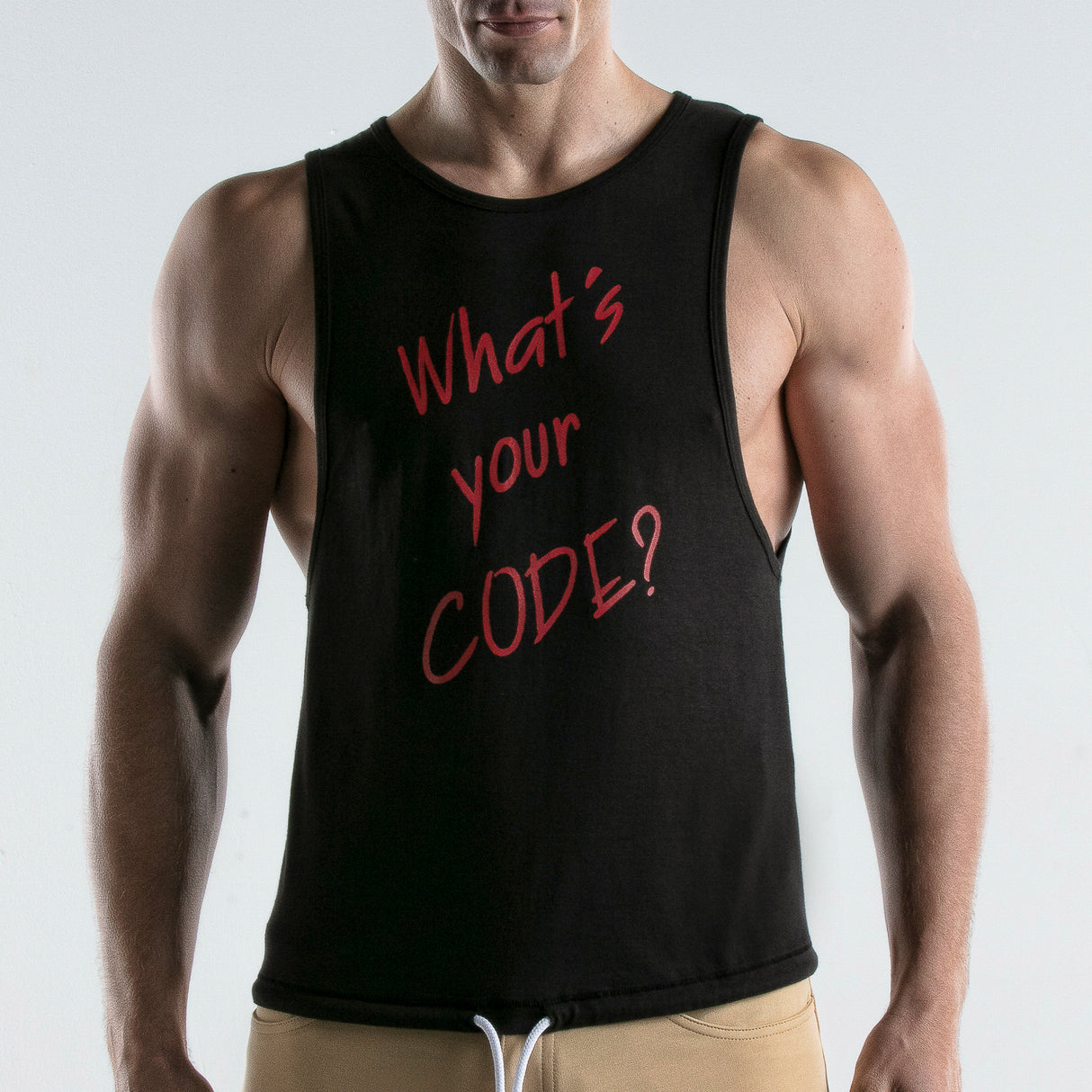 Code 22 What's Your Code Tank Top Black