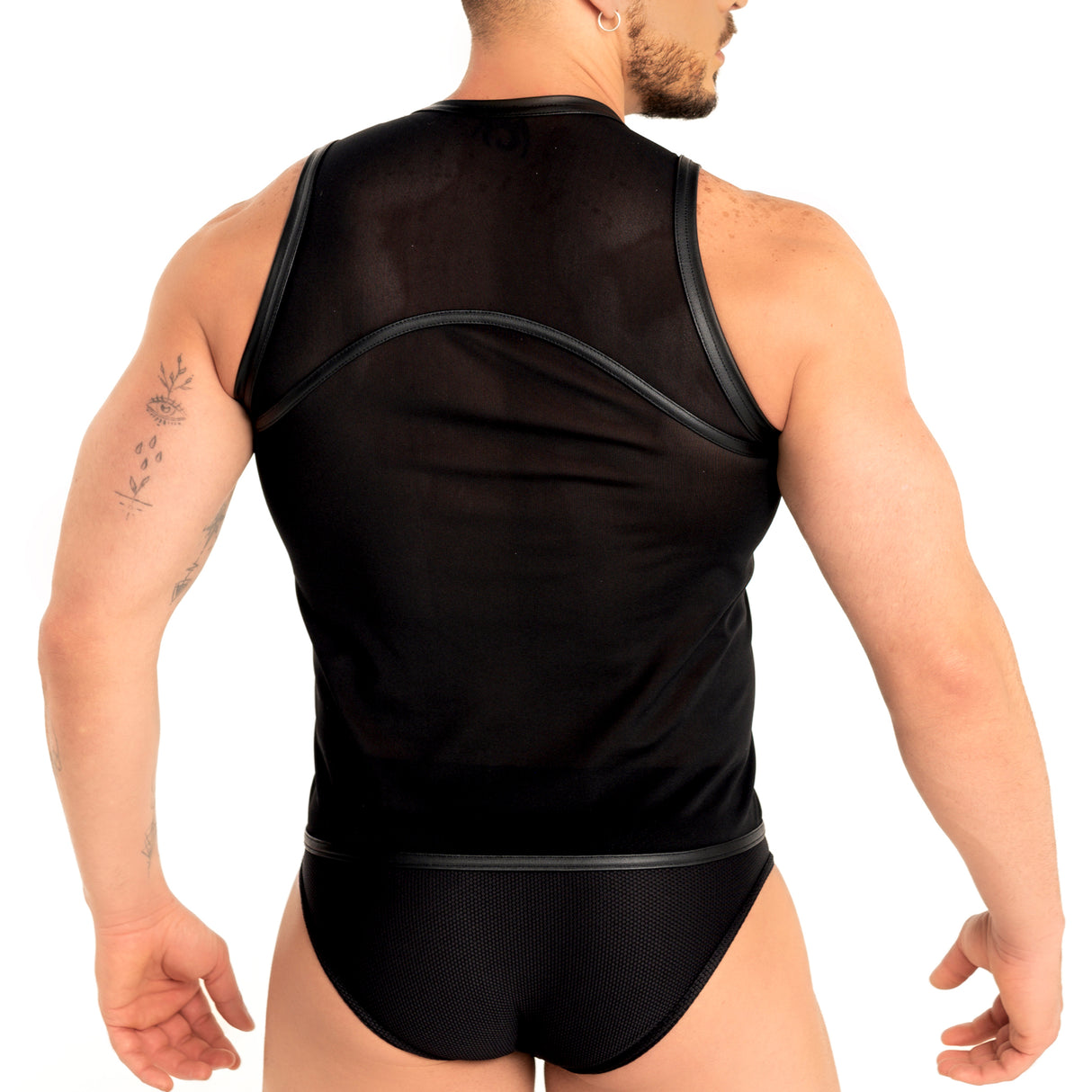 Dale Mas Industrial Mesh Vest Black