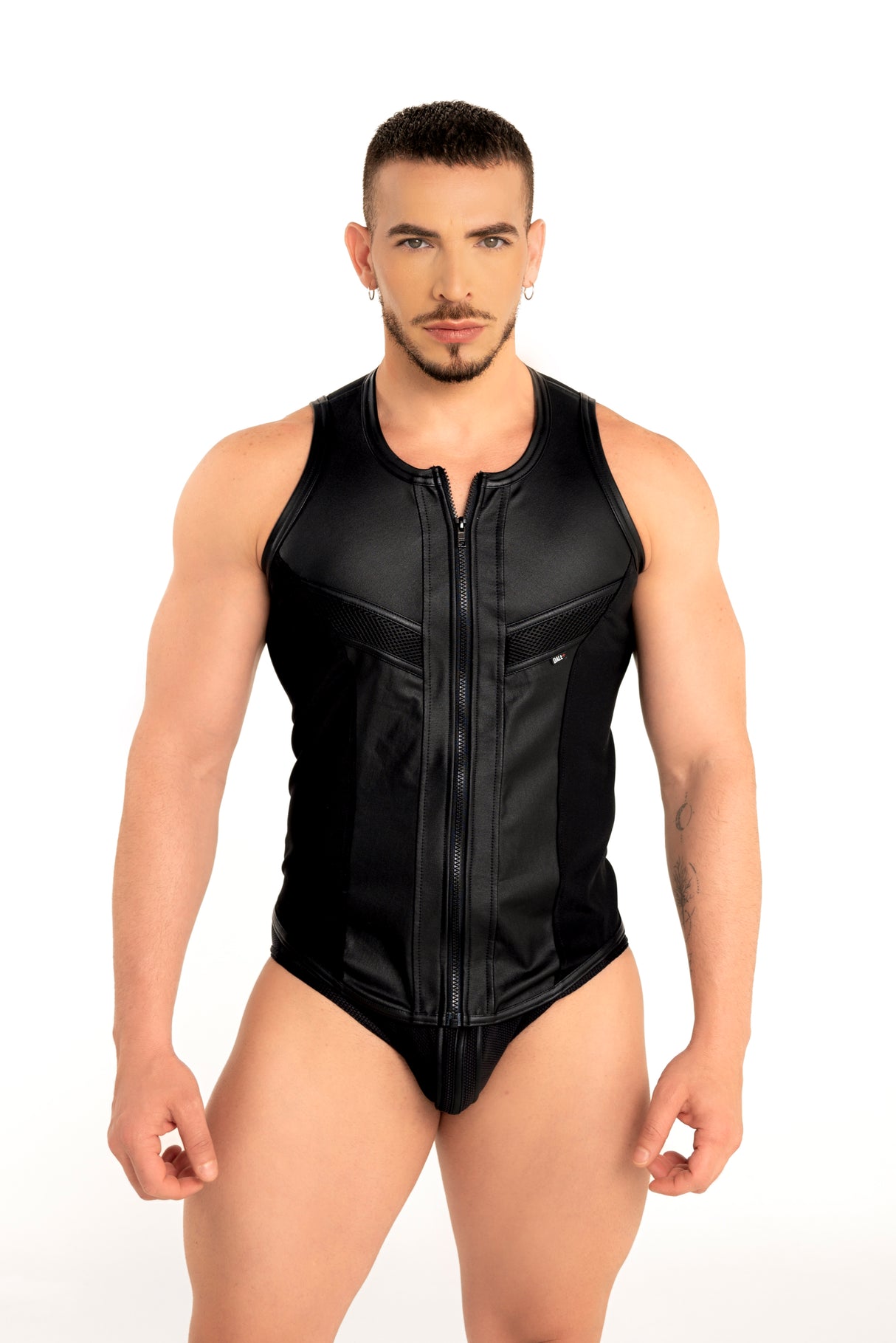 Dale Mas Industrial Mesh Vest Black