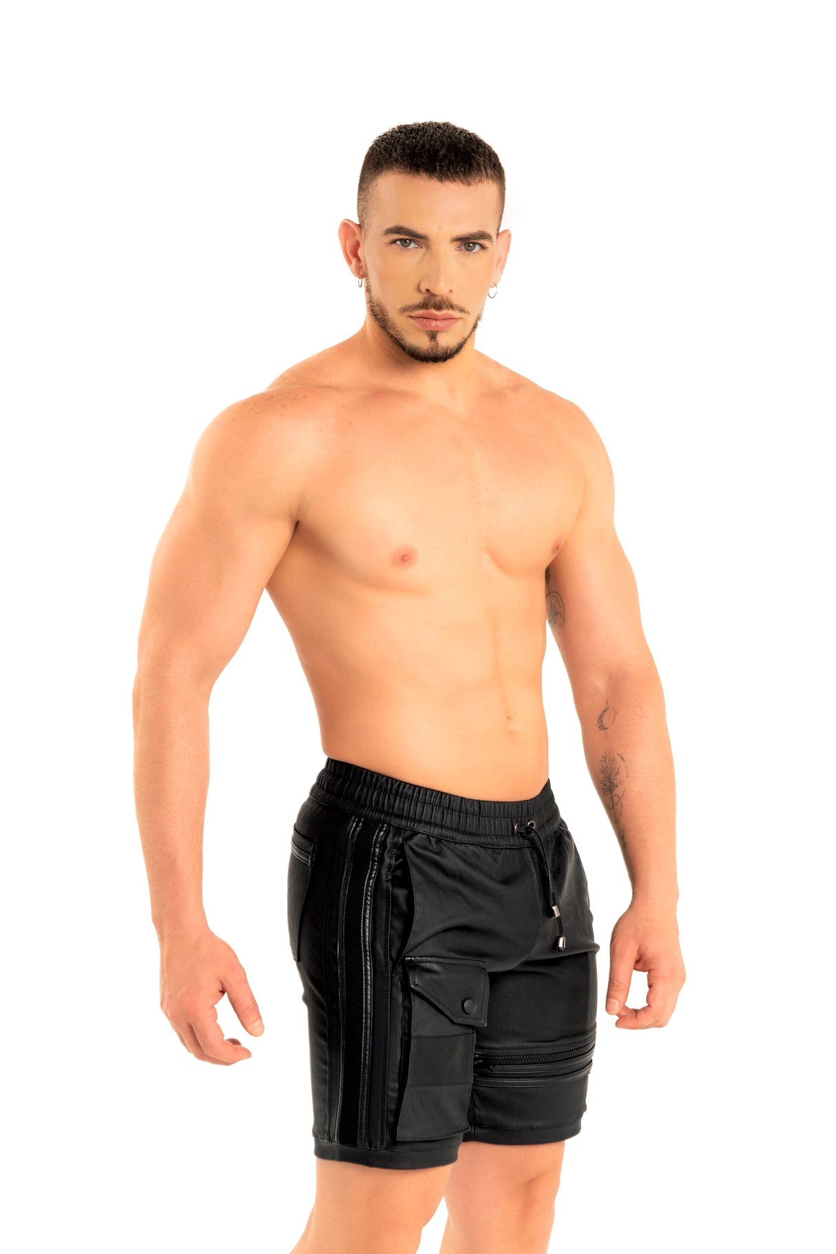 Dale Mas Industrial Mesh Short Phone Pocket Black