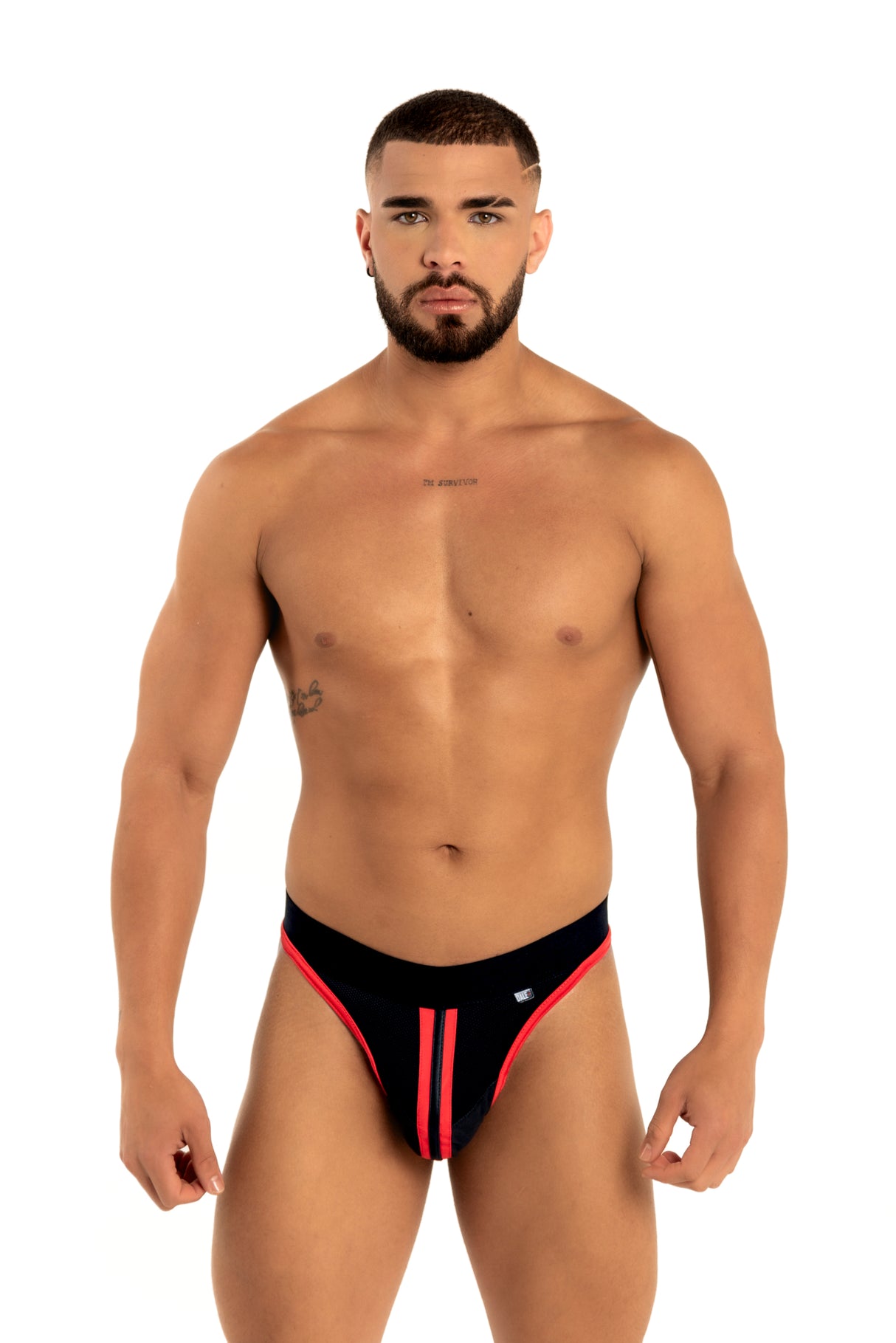 Dale Mas Kinky String  Black Red