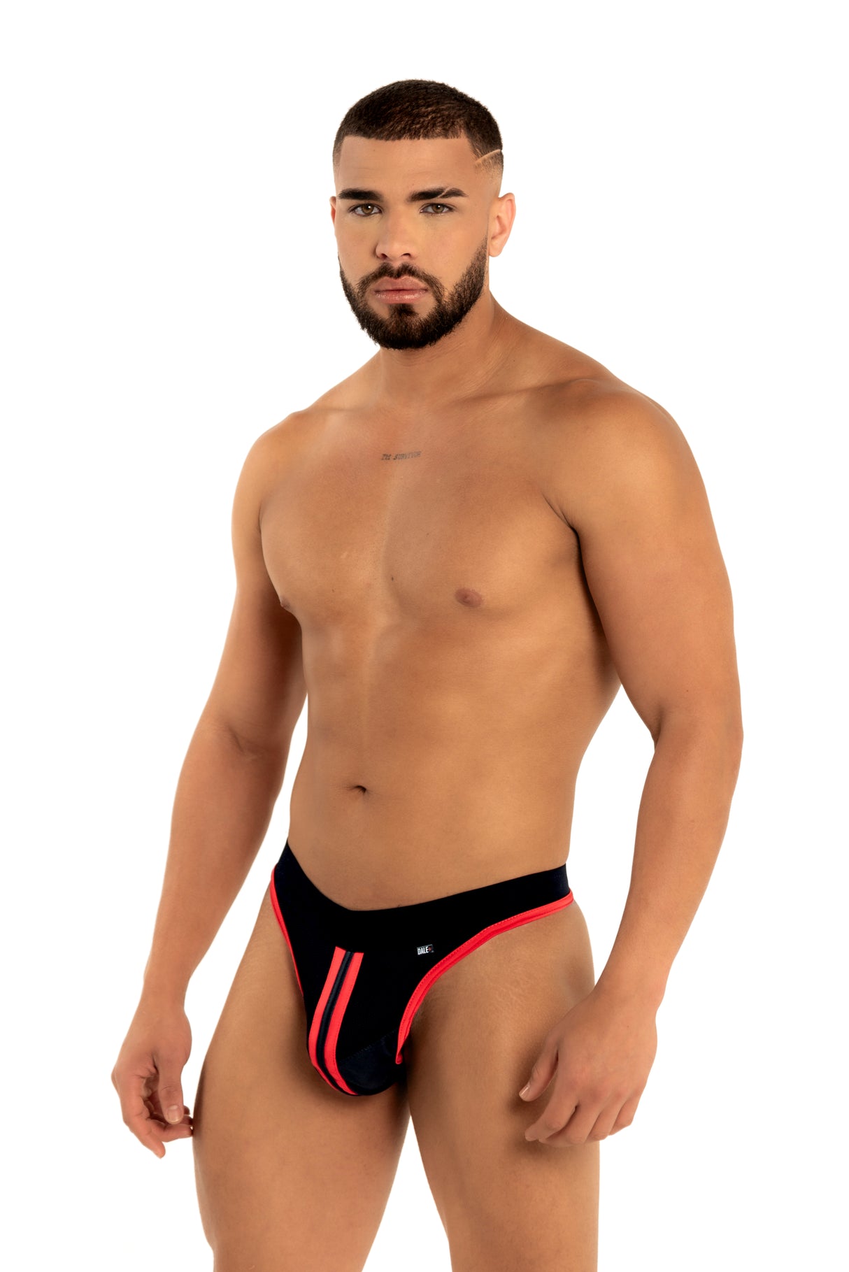 Dale Mas Kinky String  Black Red