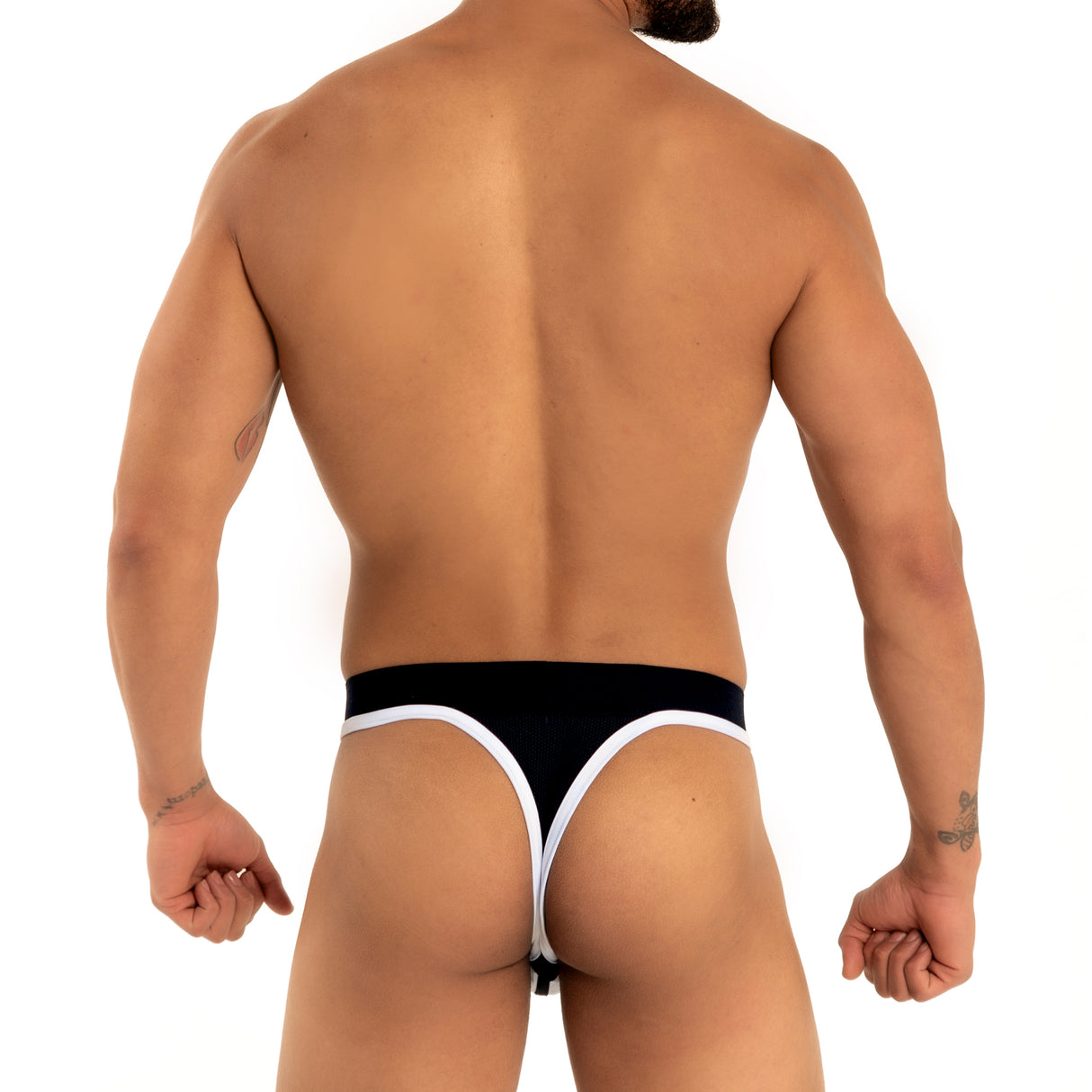 Dale Mas Kinky String Black White