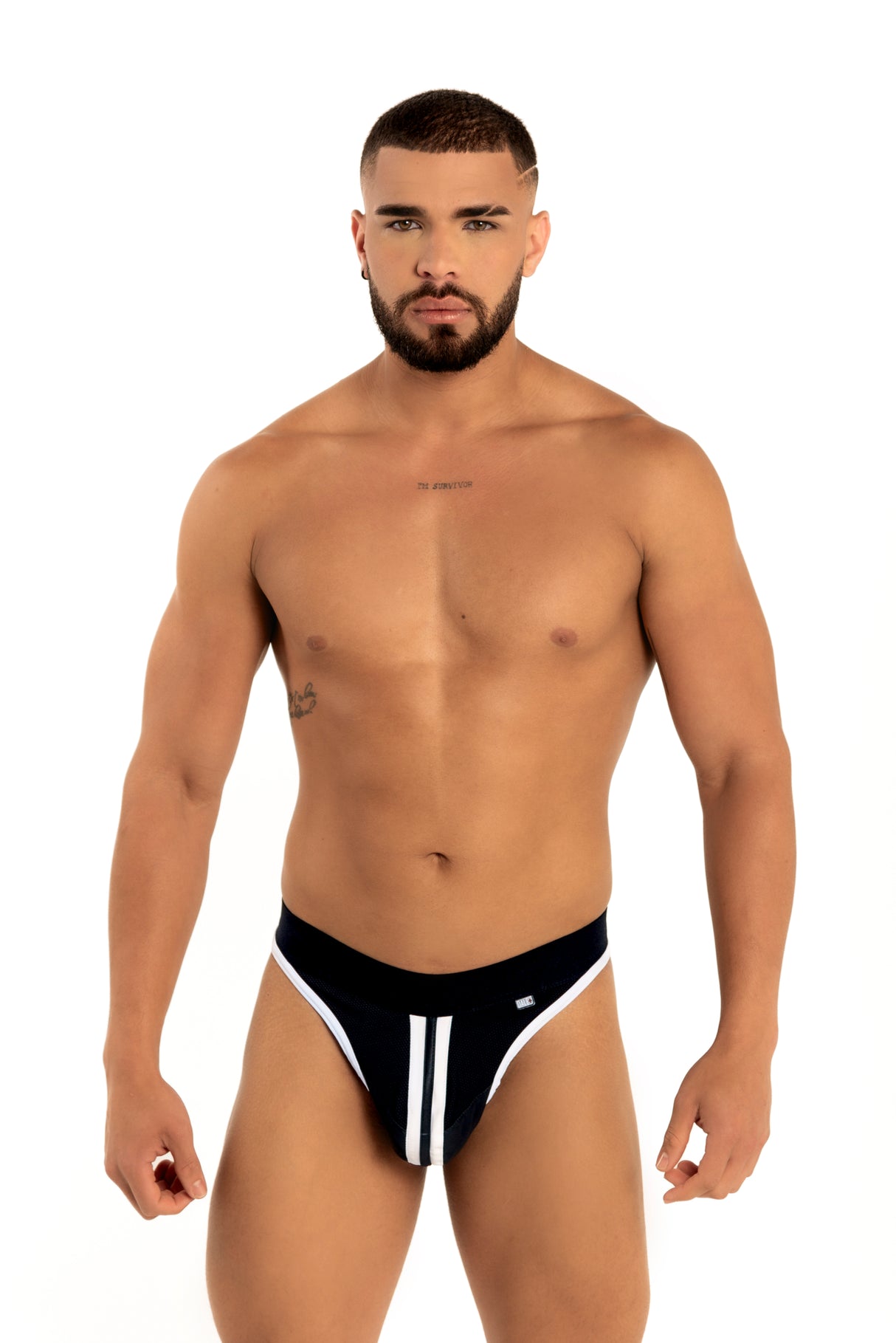 Dale Mas Kinky String Black White