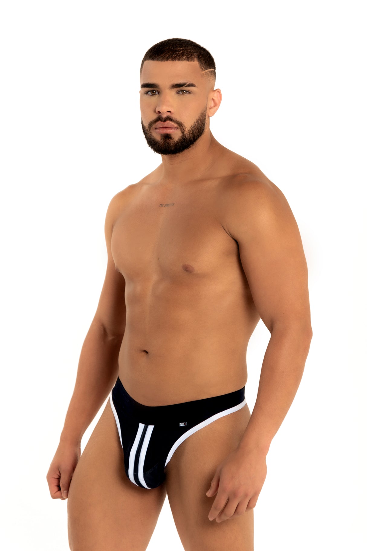 Dale Mas Kinky String Black White