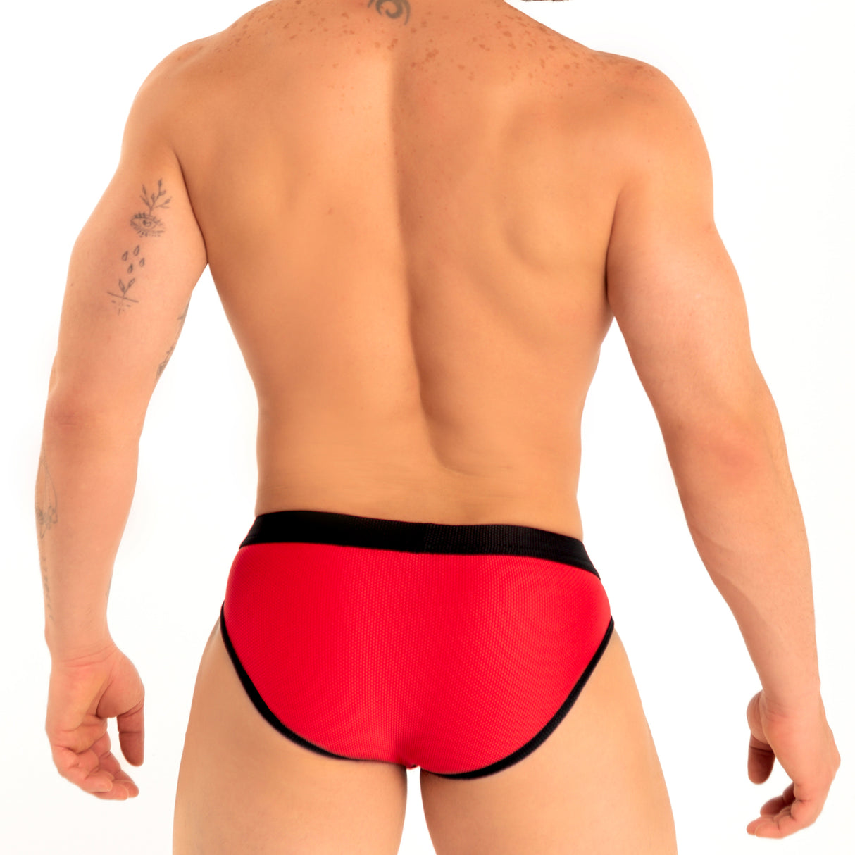 Dale Mas Kinky Brief Black Red