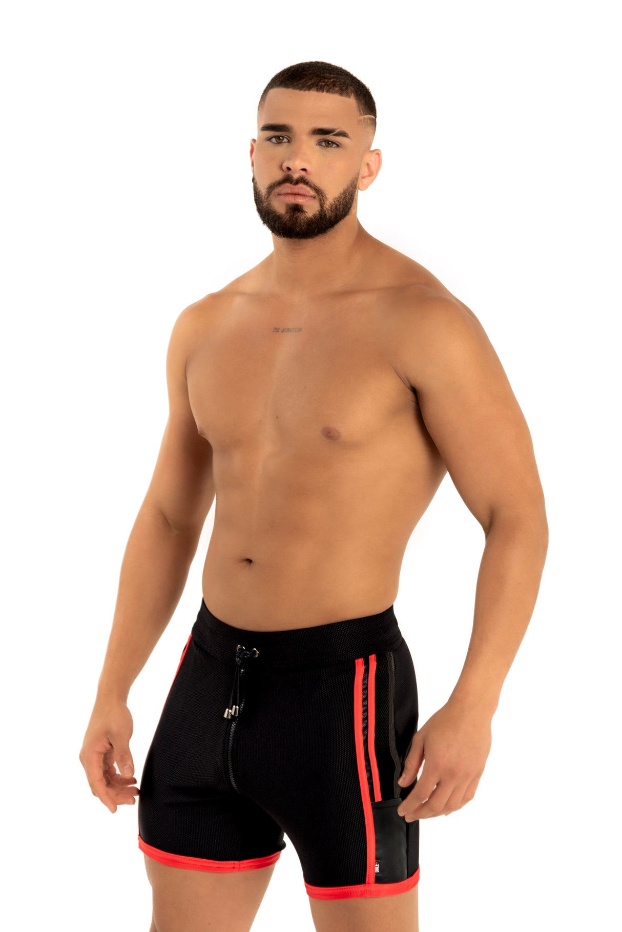 Dale Mas Kinky Skin Bike Short Black Red