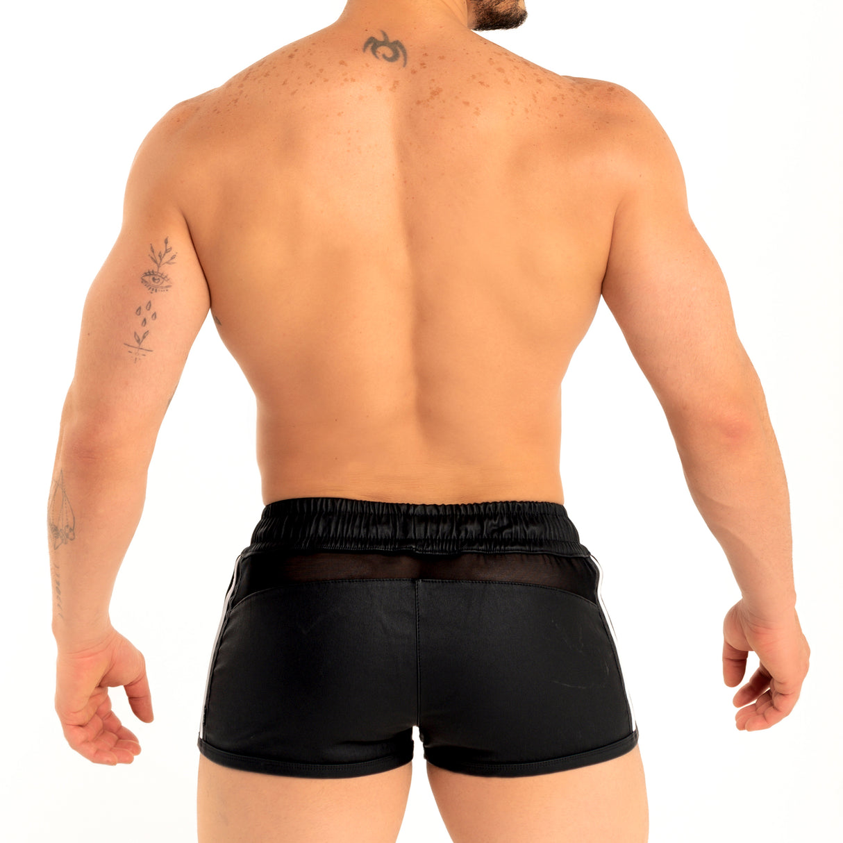 Dale Mas Industrial Mesh Short Black White