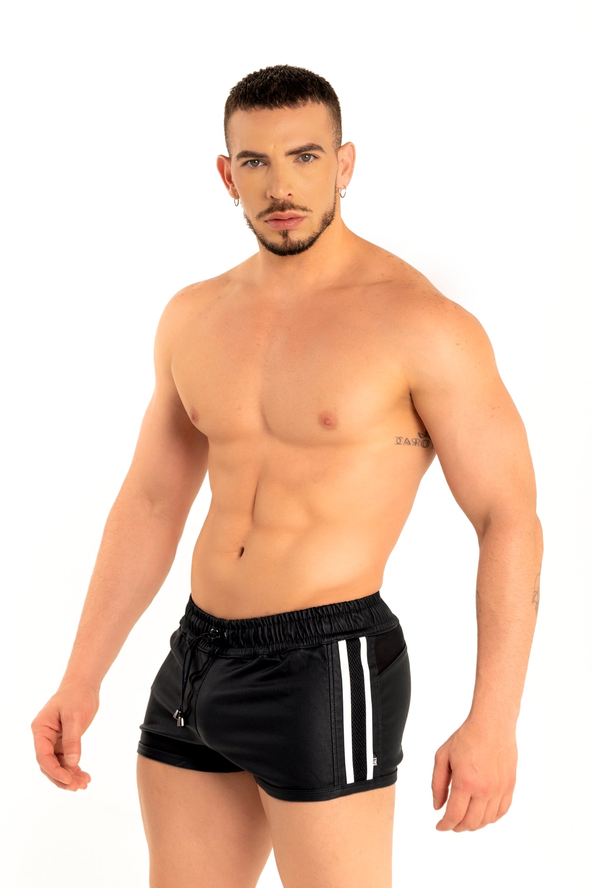 Dale Mas Industrial Mesh Short Black White
