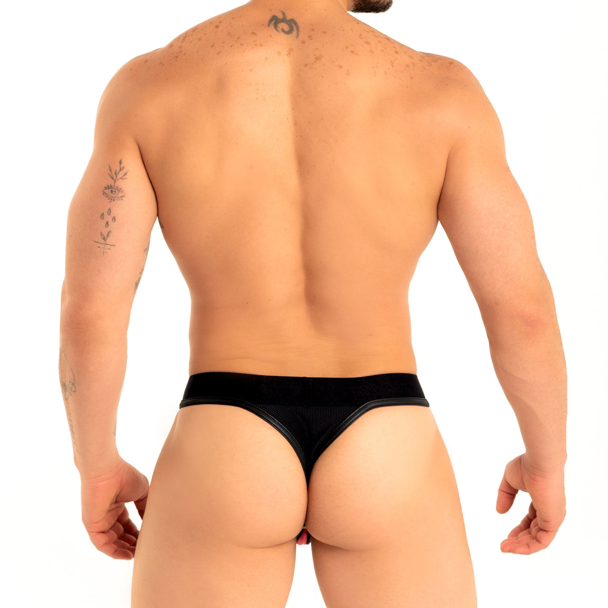 Dale Mas Kinky String Pouch Urban Black Red