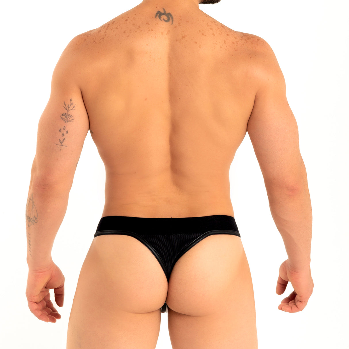 Dale Mas Kinky String Pouch Urban Black White