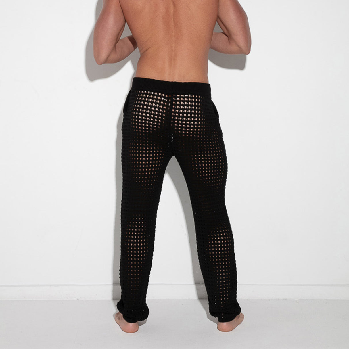 Code 22 Diamond Knit Pant Black