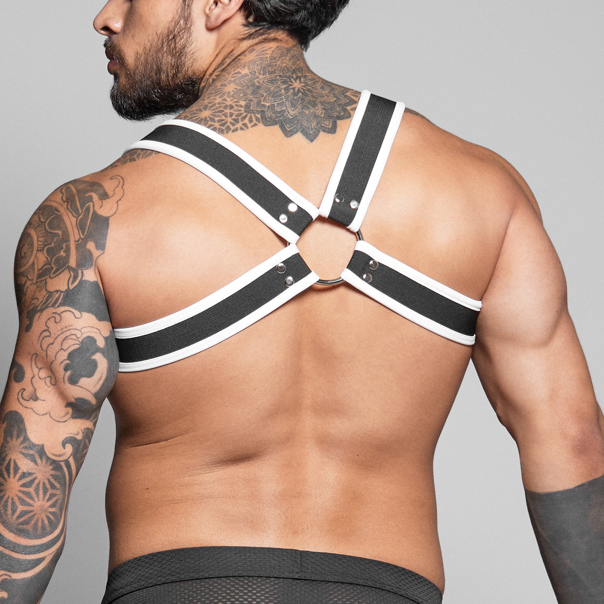 Dale Mas Biker + Harness Black White