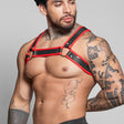 Dale Mas Biker + Harness Black Red