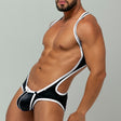 Dale Mas Biker + Kinky Body Pouch Black White