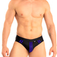 Dale Mas Biker + Kinky Jock Brief Black Blue