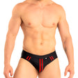 Dale Mas Biker + Kinky Jock Brief Black Red