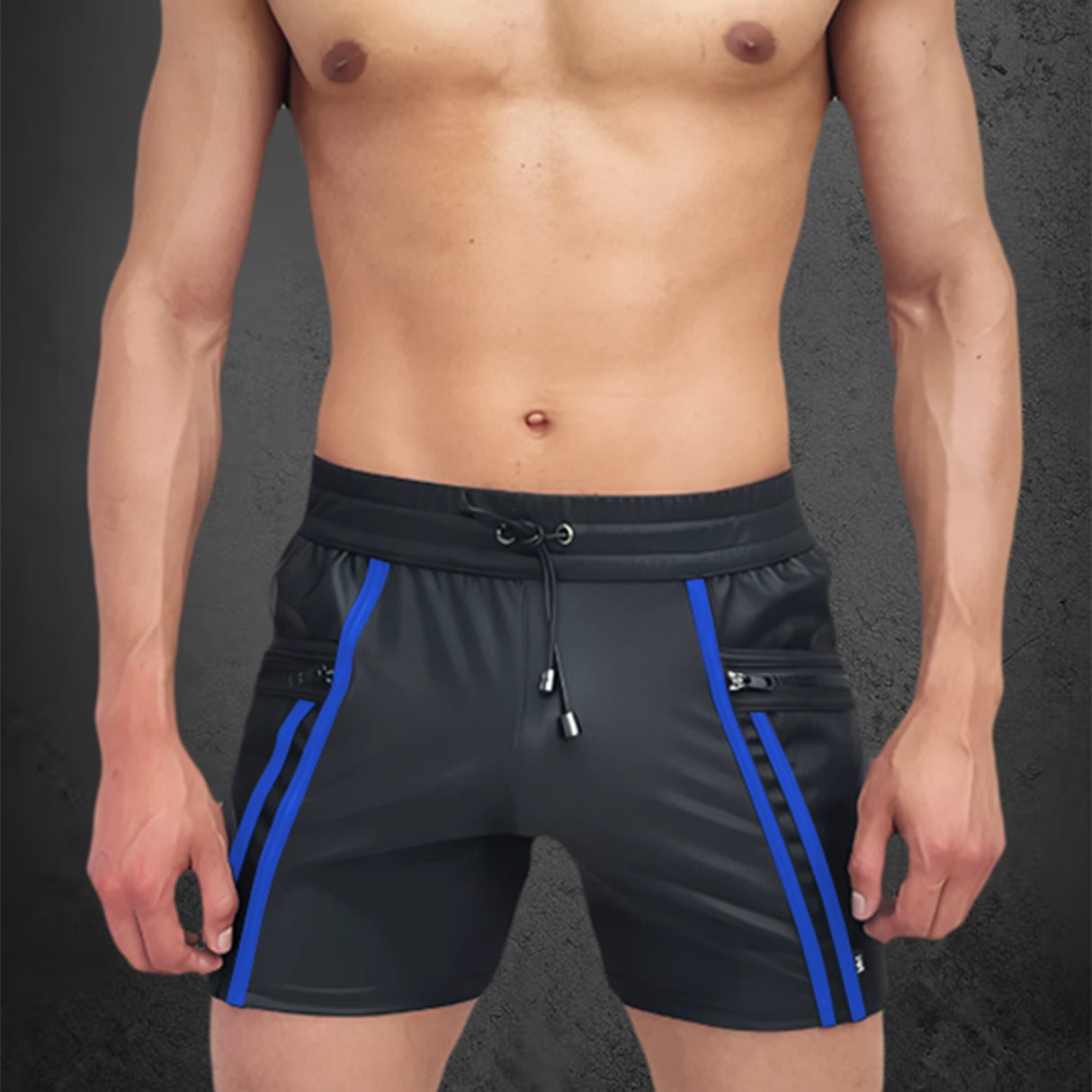 Dale Mas Biker + Kinky Short Black Blue