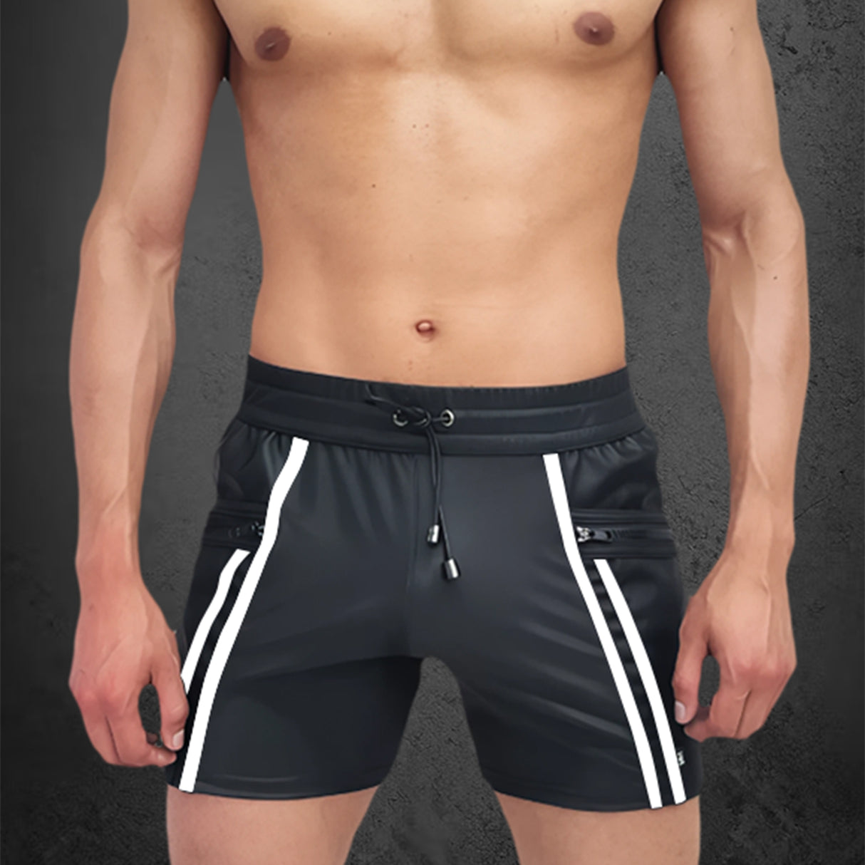 Dale Mas Biker + Kinky Short Black White