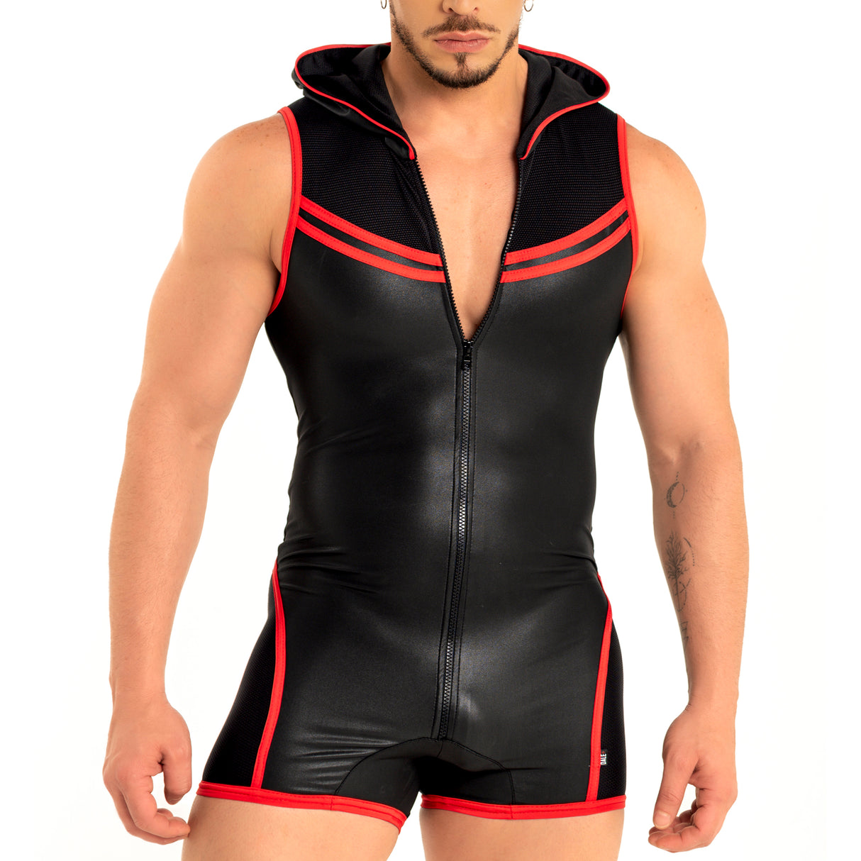 Dale Mas Kinky Hoody Body Black Red