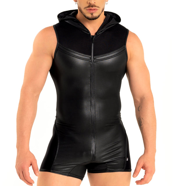Dale Mas Kinky Hoody Body Zipper Black