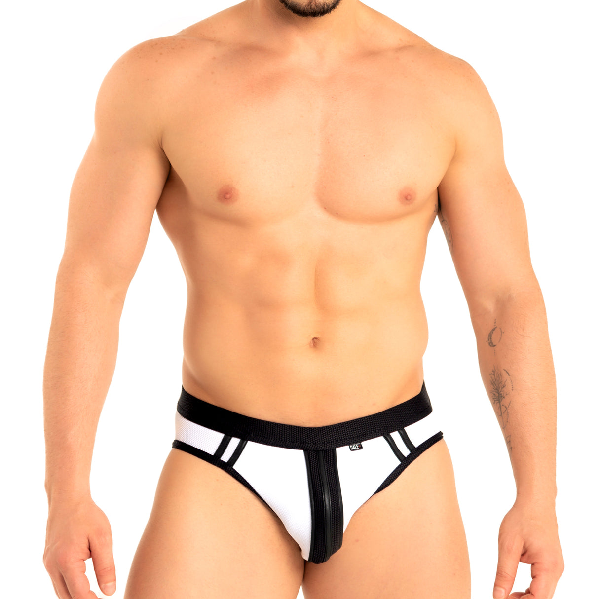 Dale Mas Kinky Jock Brief X White Black