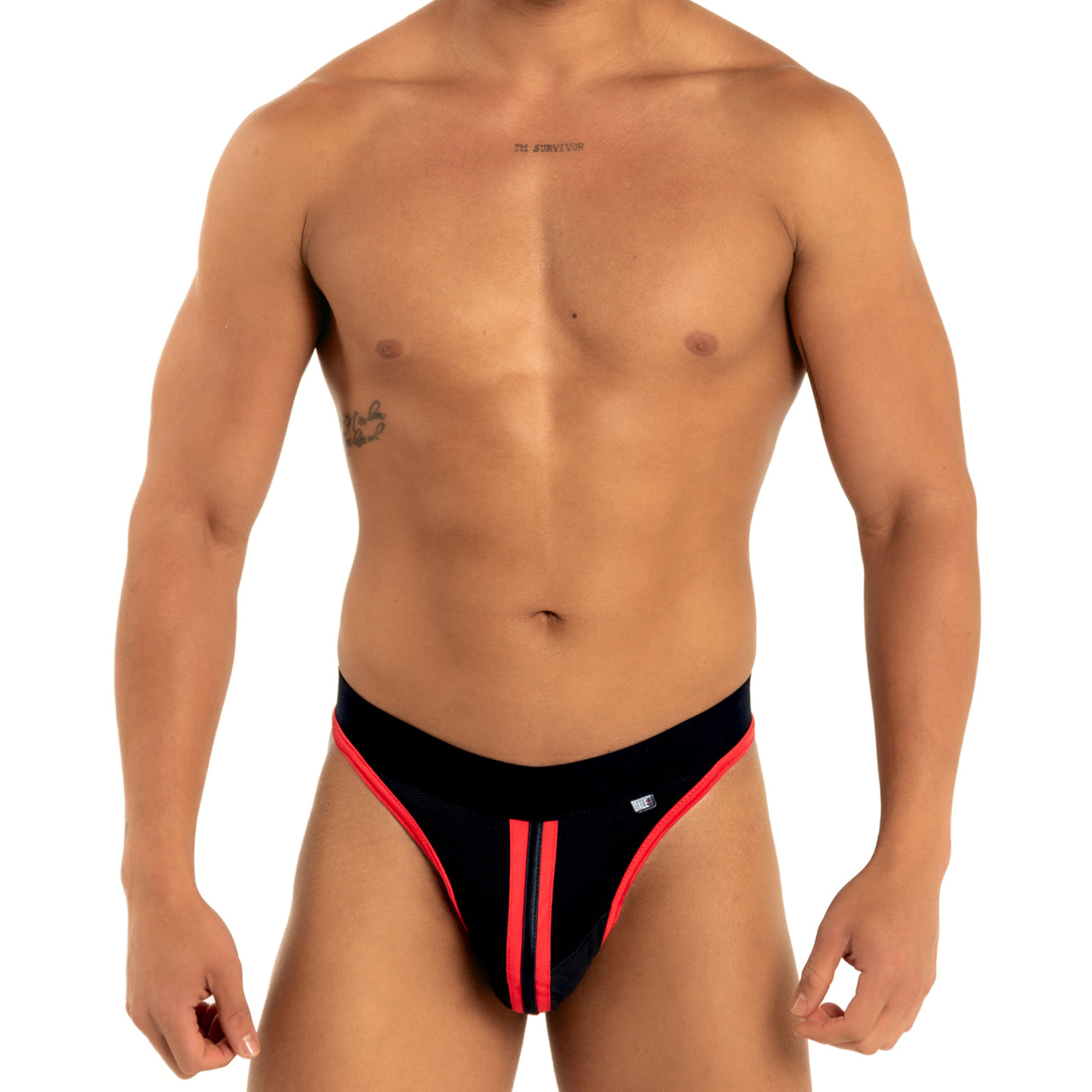 Dale Mas Kinky String  Black Red