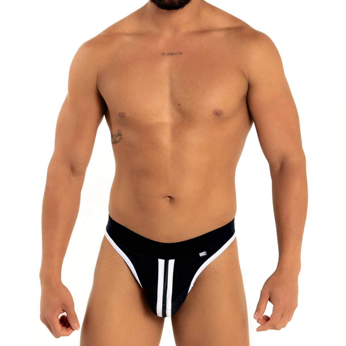 Dale Mas Kinky String Black White