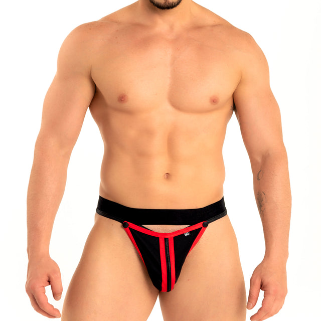 Dale Mas Kinky String Pouch Urban Black Red
