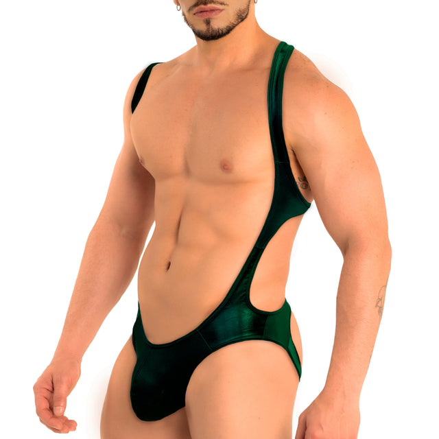 Dale Mas Party Open Body Iridescent Green