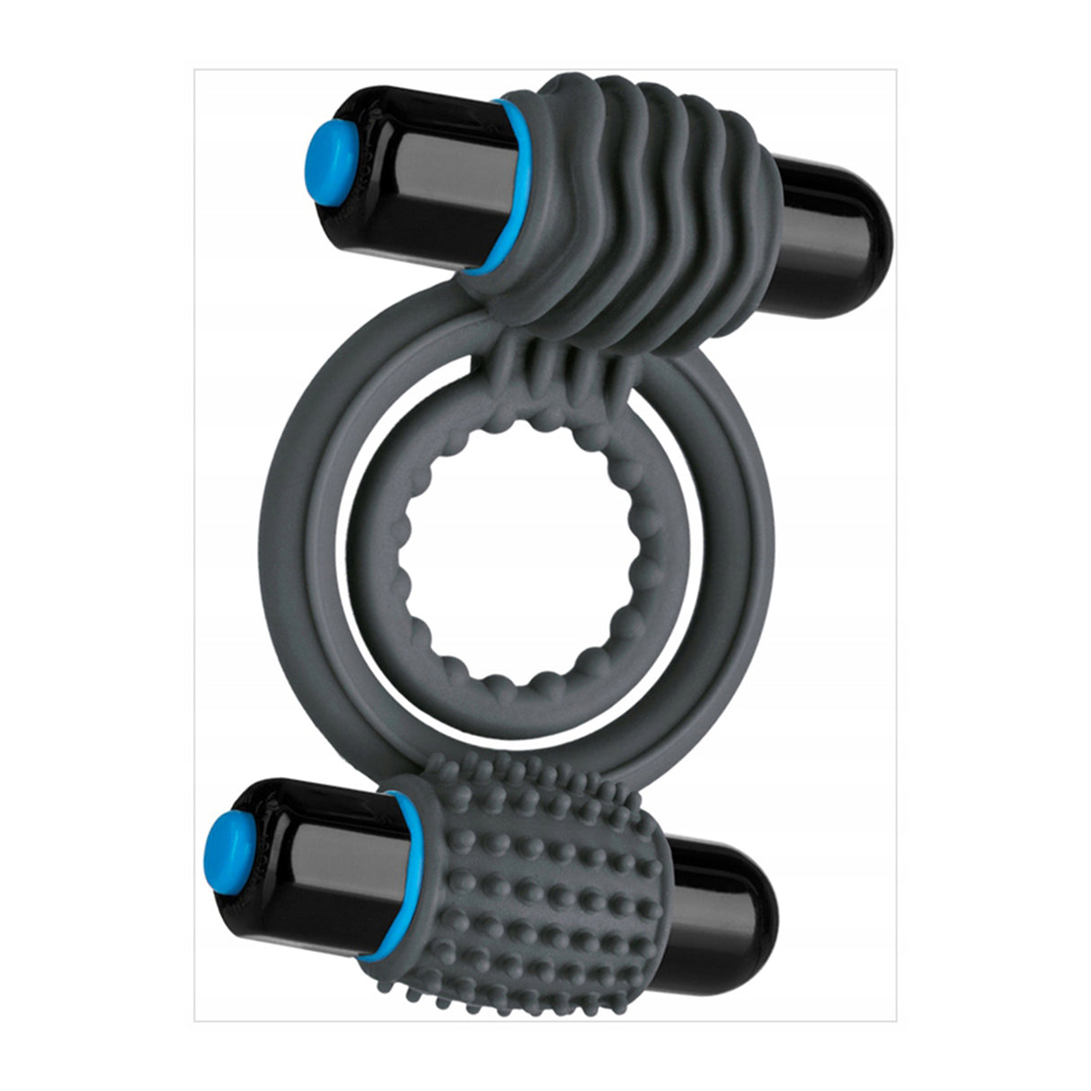 Doc Johnson OptiMALE Vibrating Double Cockring