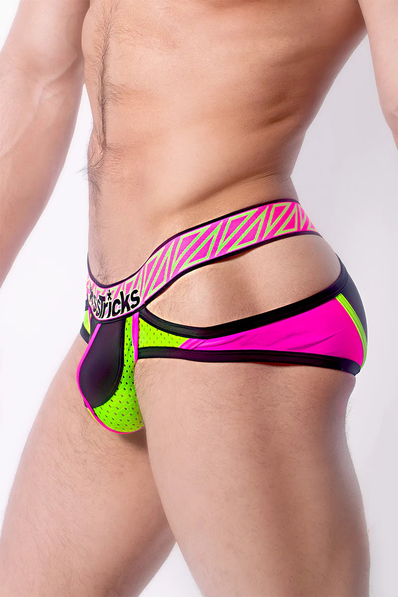 AssTricks Prismatica Brief Black Neon