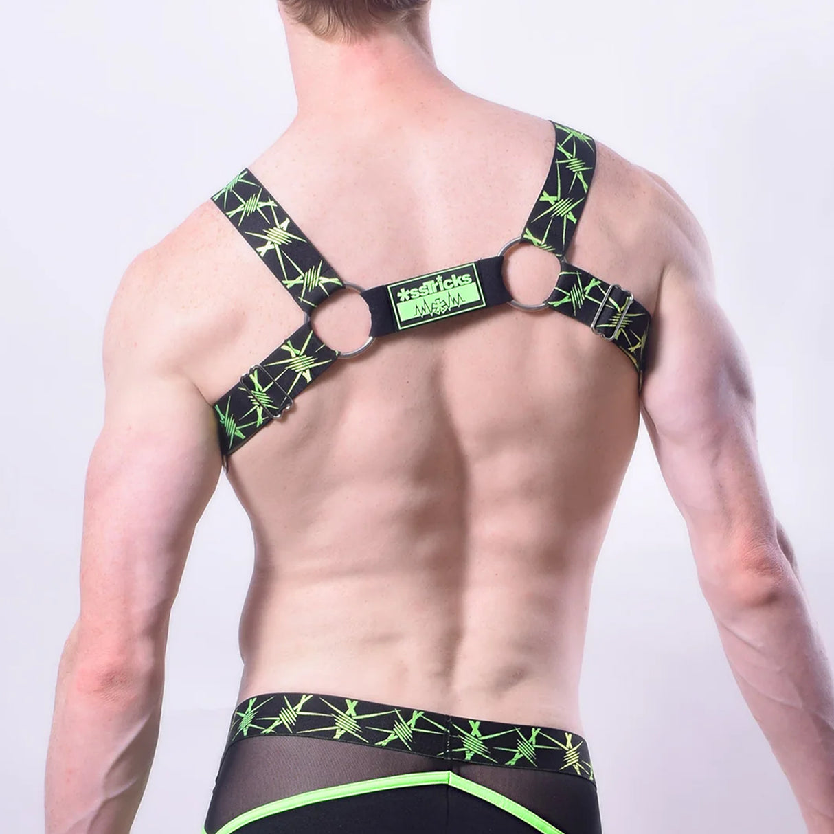 AssTricks Stinger Harness Neon Green
