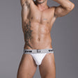 GYM Workout Jockstrap White