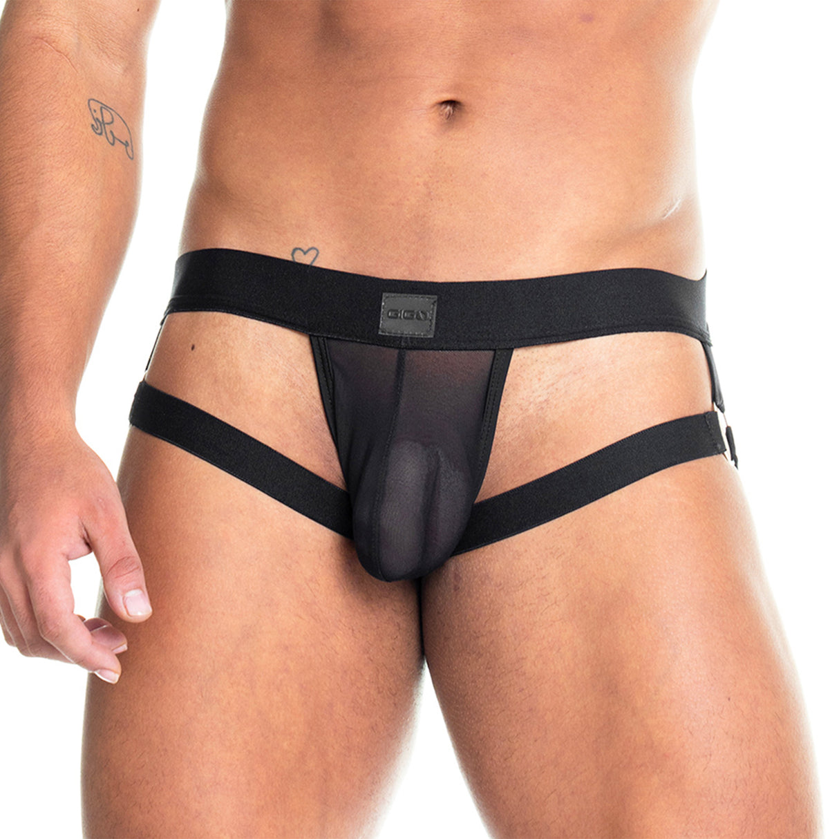 Gigo Skin Jockstrap Black