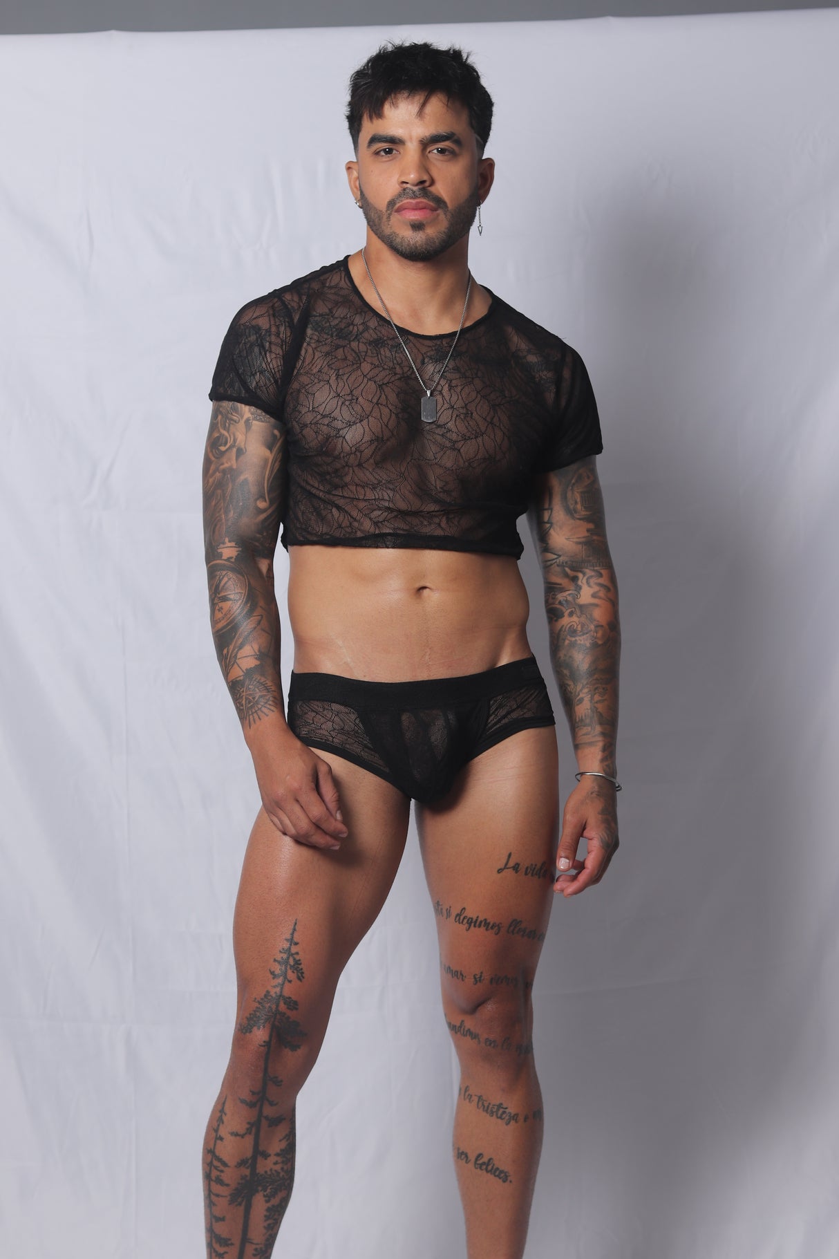 Gigo Prolix Crop Top Black